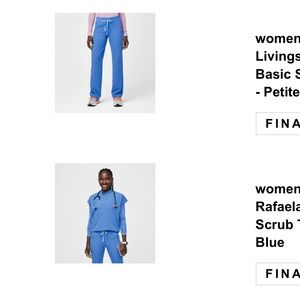 BRAND NEW - Figs Scrub Set in Capri Blue